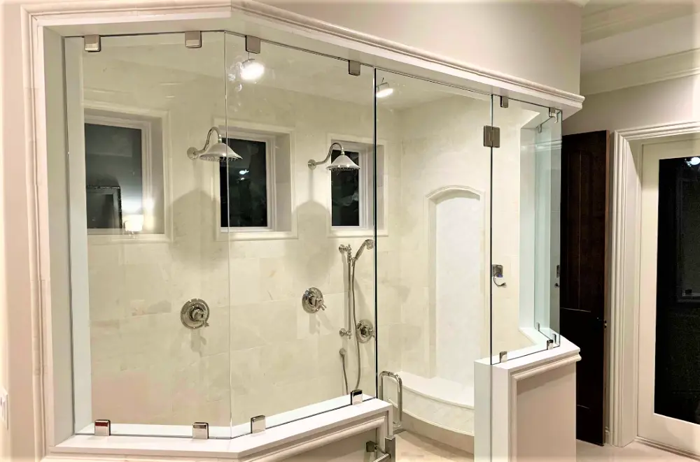 Portfolio Image, Frameless Glass Shower Enclosure