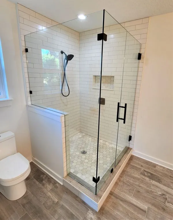 Portfolio Image, Frameless Glass Shower Enclosure